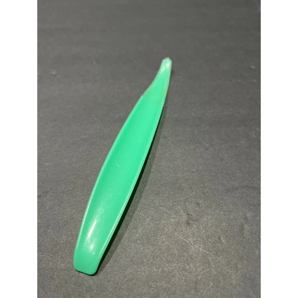 Vintage Tupperware Citrus Peeler Green Orange Zester Tool 6 Inch Plastic